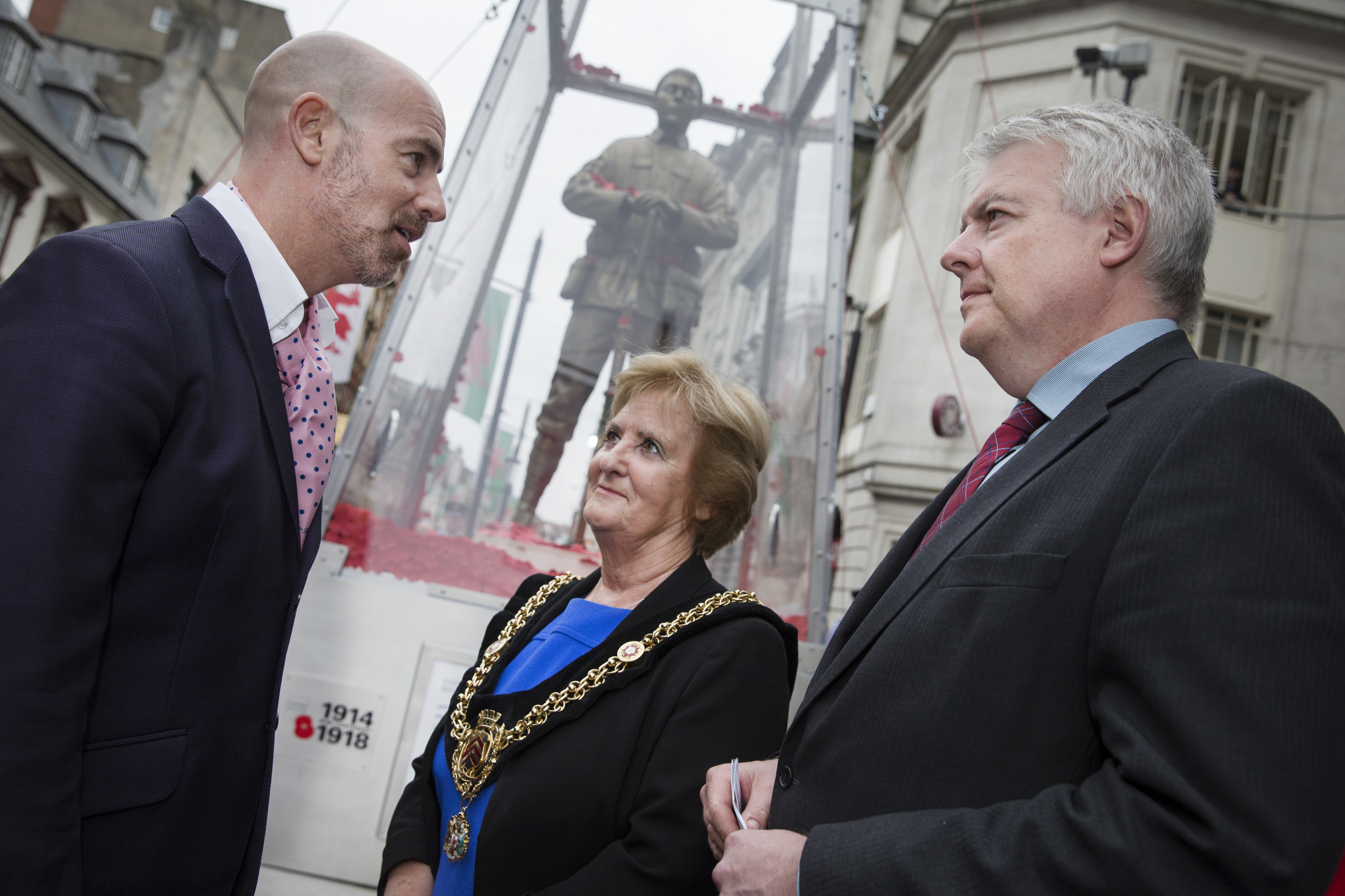 First Minister Of Wales And Lord Mayor Of Cardiff